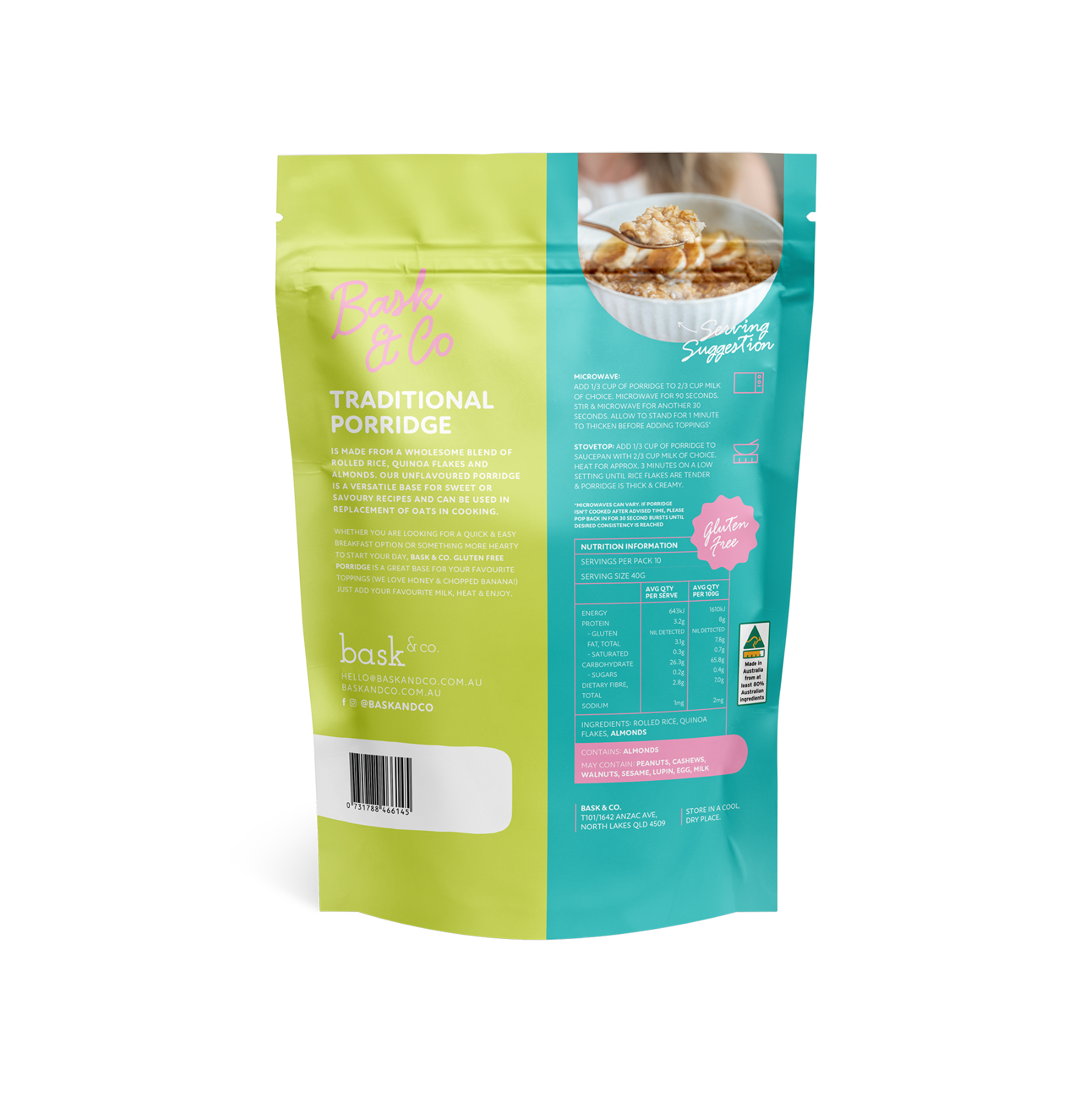 Traditional Porridge Back R